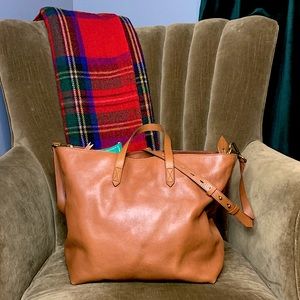 Madewell Zip-Top Transport Tote